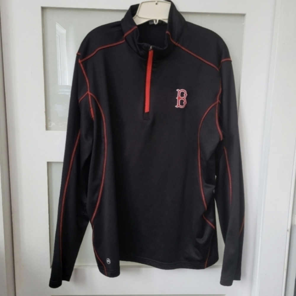 Stormtech Size XL Red Sox H2X Dry Quarter Zip Top